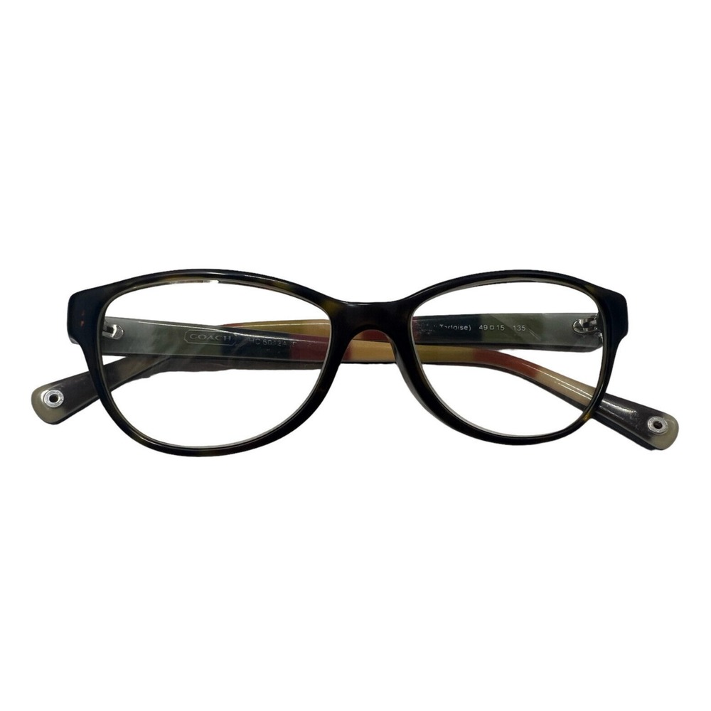 Coach Tortoiseshell Optical Glasses - Brown/Black